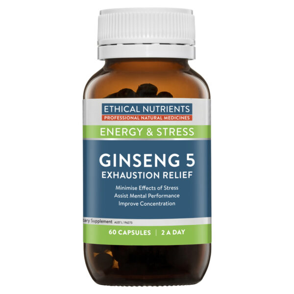 Ethical Nutrients Ginseng 5 Exhaustion Relief