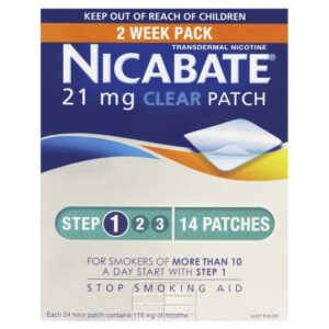 Nicabate Patch Clear 21mg