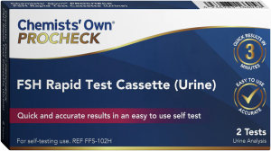 Chemists' Own FSH Rapid Test Cassette (Urine)