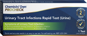 Chemist’s Own Urinary Tract Infections Rapid Test (Urine)
